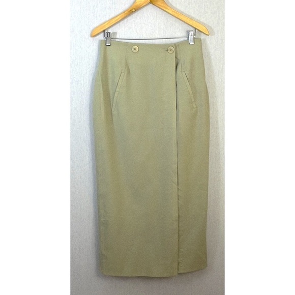 MM by Krizia Vintage wrap maxi skirt - Picture 1 of 5